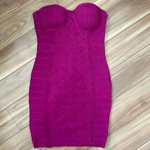 Fashionova Bodycon Strapless Dress